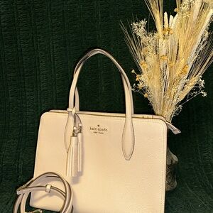 Kate Spade Medium Top Zip Satchel with Tassel